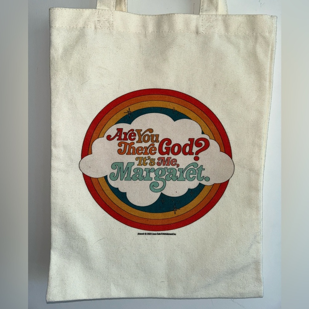 Are You There God It's Me Margaret tote bag RARE Judy Blume